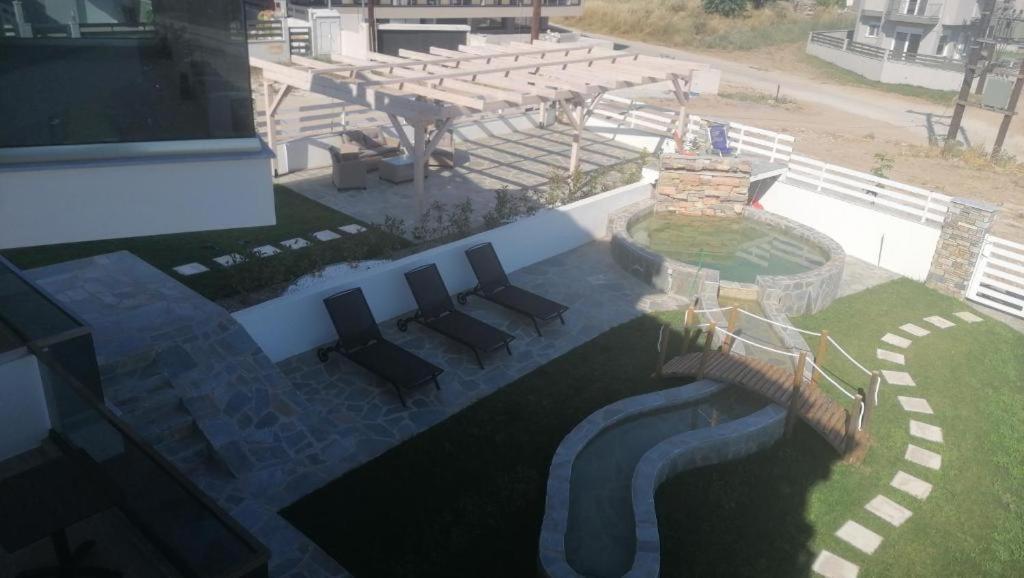 Villa K View Nikiti Bagian luar foto