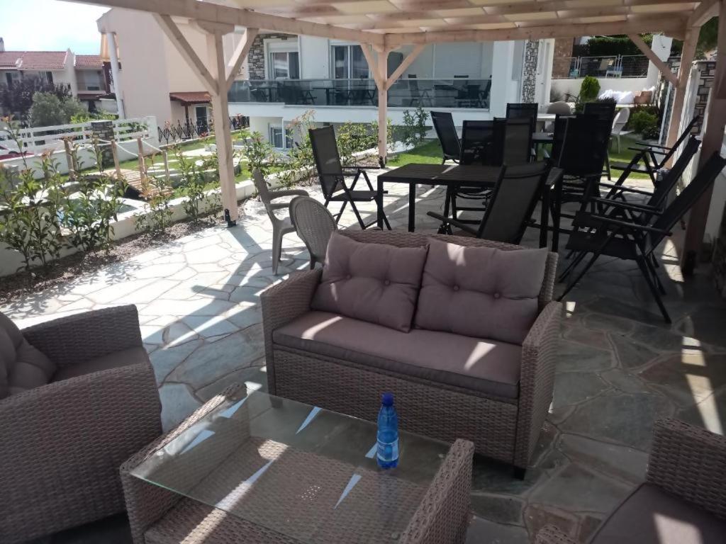 Villa K View Nikiti Bagian luar foto
