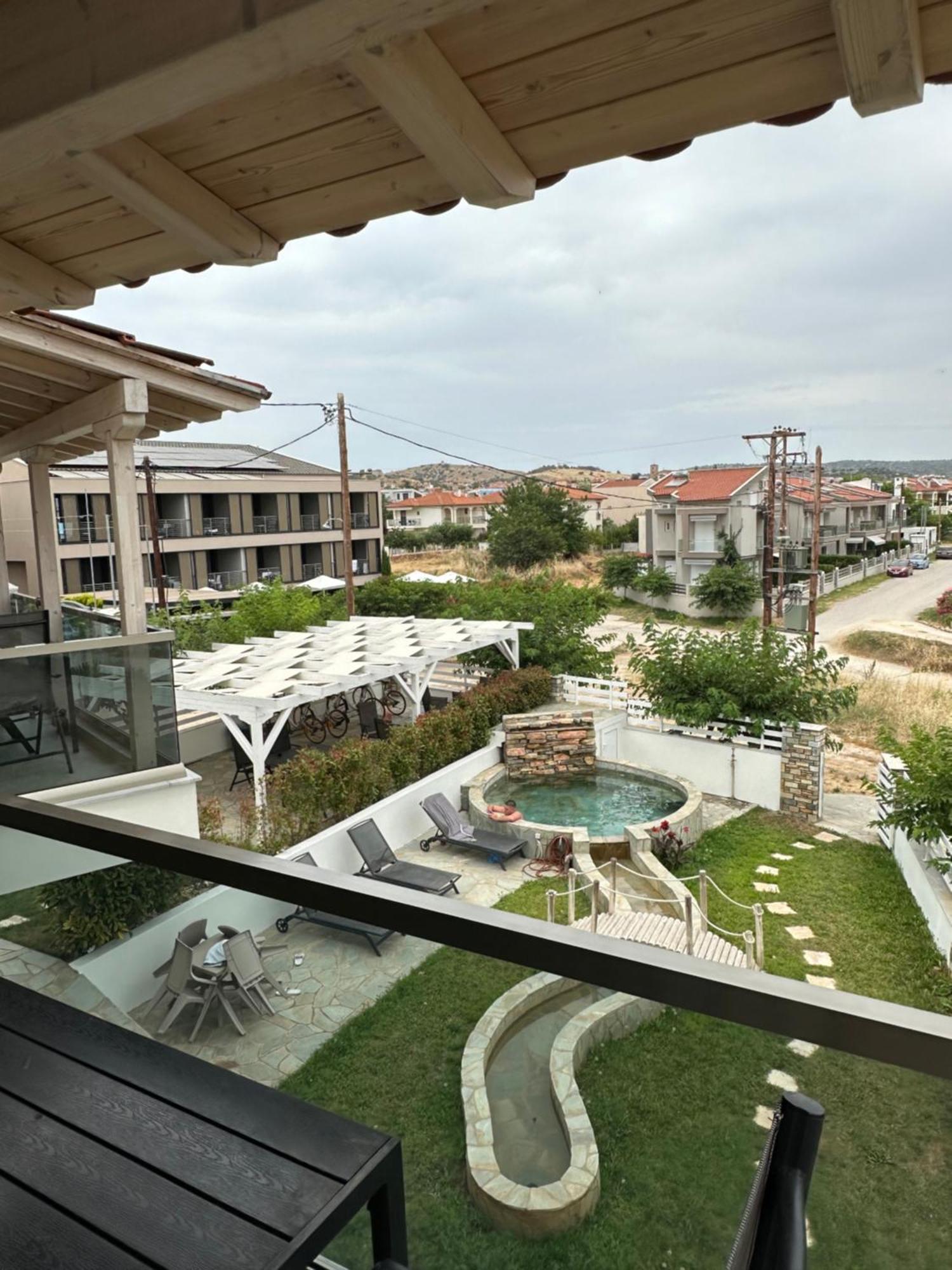 Villa K View Nikiti Bagian luar foto